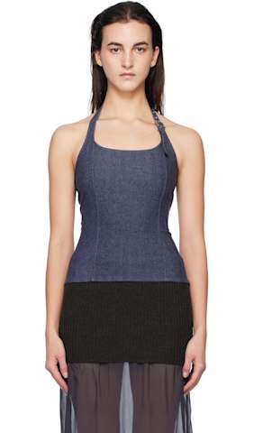 Gray Lis Tank Top