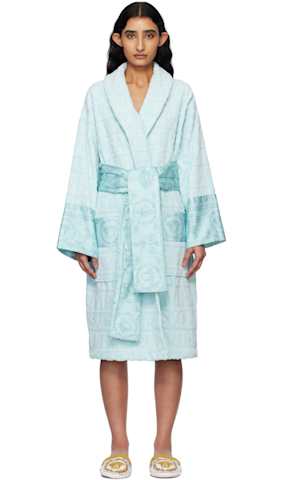 Pink 'I Heart Baroque' Bathrobe