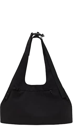 Beige No.250 Crossed Fabric Bag