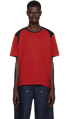 Black & Orange Home Jersey Polo