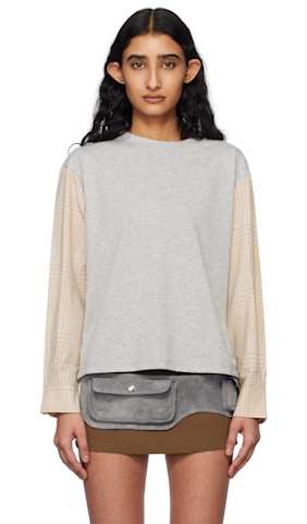 Gray & Taupe Sam T-shirt