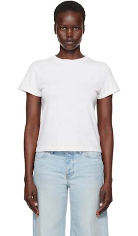 White Hanes Edition 1950s Boxy T-Shirt