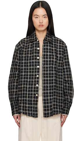 Black & Brown Borrowed Shirt