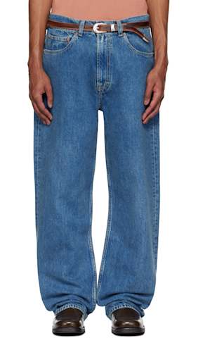 Brown Vast Cut Jeans
