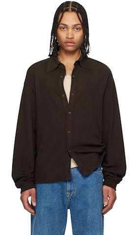 Black & Brown Borrowed Shirt