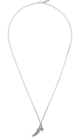 Silver Medium Cross Necklace