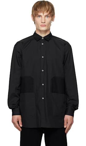 Black Cutout Shirt