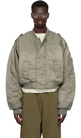 Black A-2 Bomber Jacket
