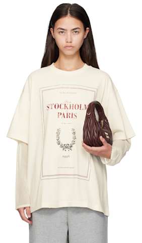 White Ami de Cœur Paris Hoodie
