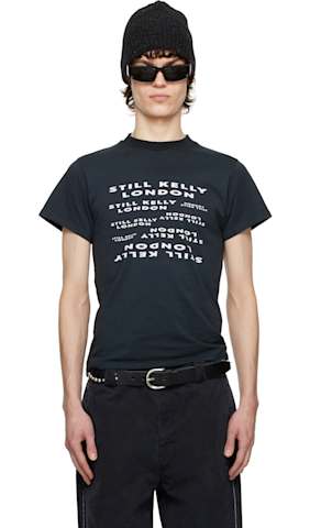 Black 'SFTM Sponsor' T-Shirt