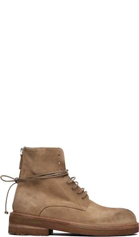 Brown Parrucca Lace Up Ankle Boots