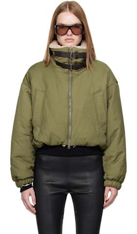 Brown Mullin Wool Scarf Jacket