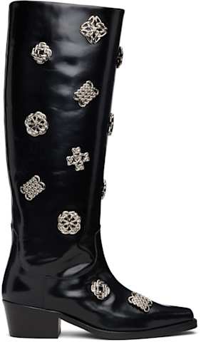 SSENSE Exclusive Black Tall Boots