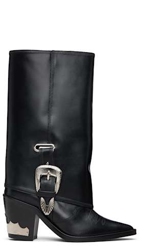 SSENSE Exclusive Black Tall Boots