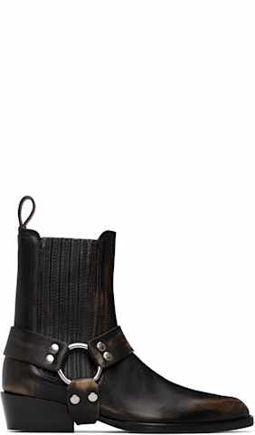 Black Debbie Ankle Boots