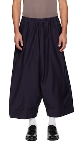 Black 'The Baker' Trousers