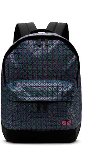 Gray & Orange Rough Backpack