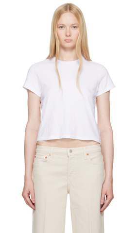 White Hanes Edition 1950s Boxy T-Shirt