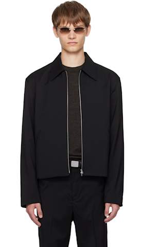Black Evening Coach Jacket
