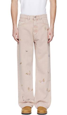 Brown Vast Cut Jeans