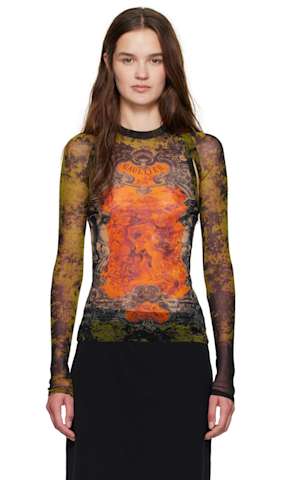 White & Burgundy 'The Chevrons' Maxi Dress