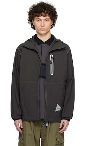 Gray Zip Up C/W Jacket