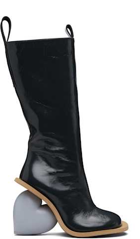 Black Truck Slide Loafers