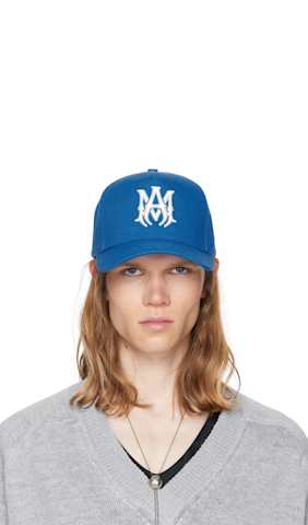 Black MA Outline Canvas Cap