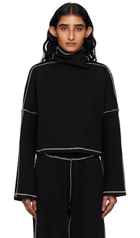 Navy Omato Turtleneck