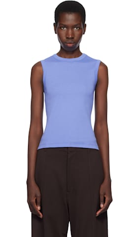 SSENSE Exclusive Blue Esmé Tank Top
