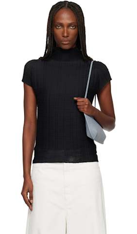 Off-White Cotton & Alpaca Knit Lounge Pants