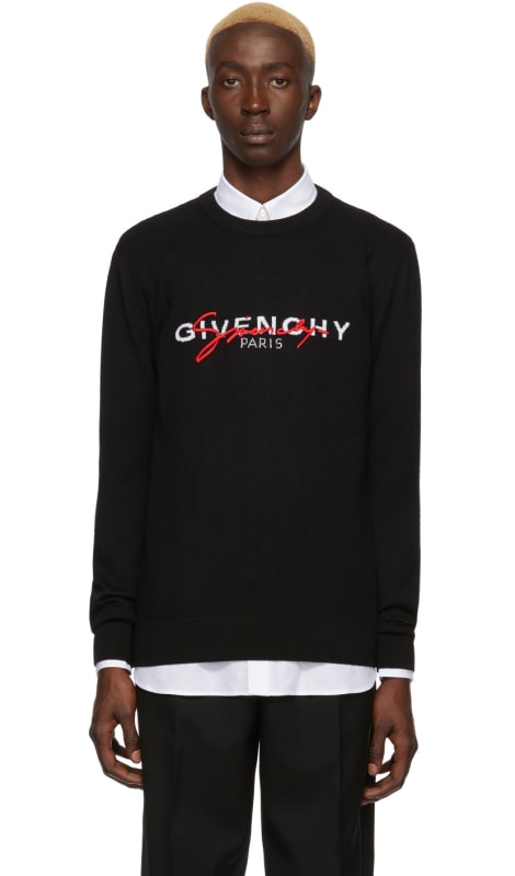 givenchy sweater black