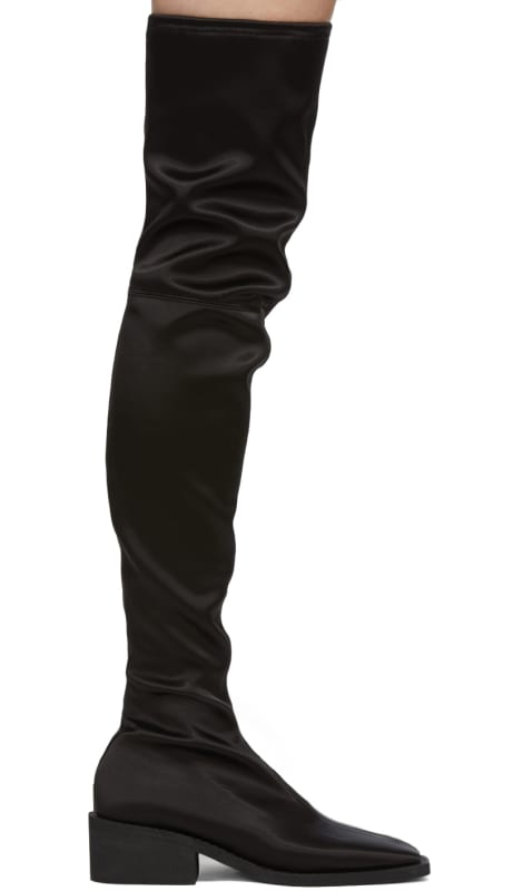 maison margiela over the knee boots
