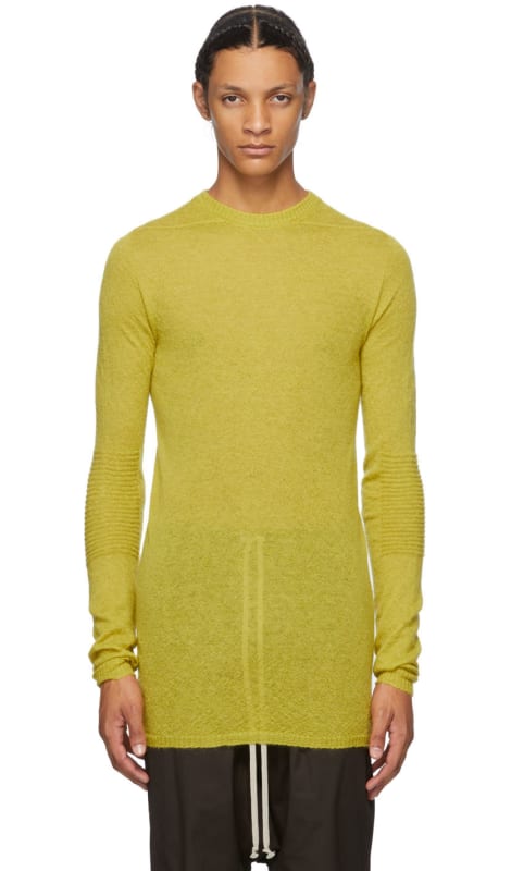 rick owens mohair sweater