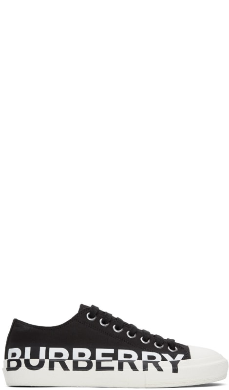 burberry black sneakers