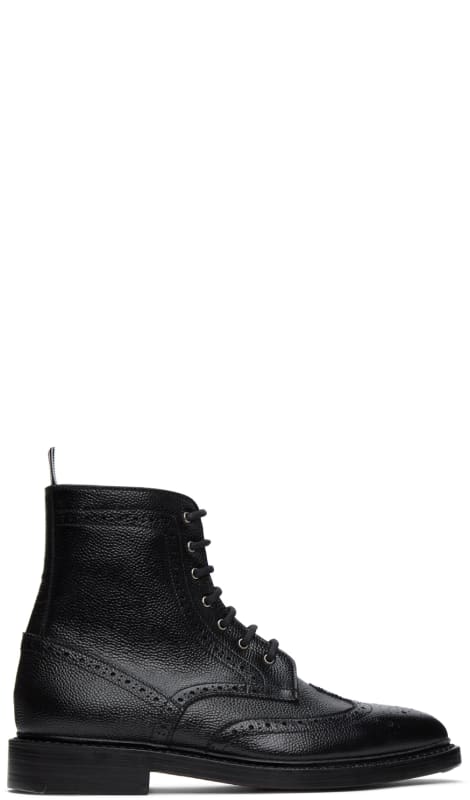 high top wingtip boots