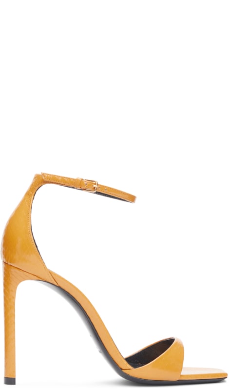 sandale peau de serpent