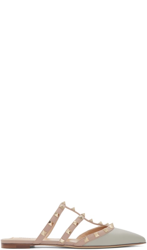 valentino flat mules