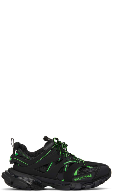 balenciaga black green