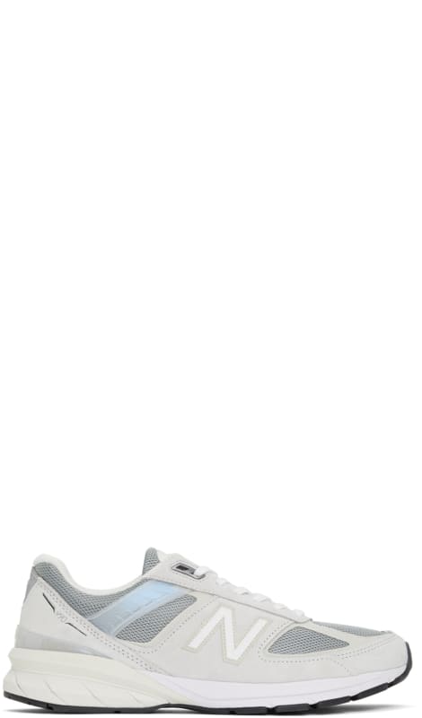 New Balance Grey Made In Us M990v5 Sneakers Ssense