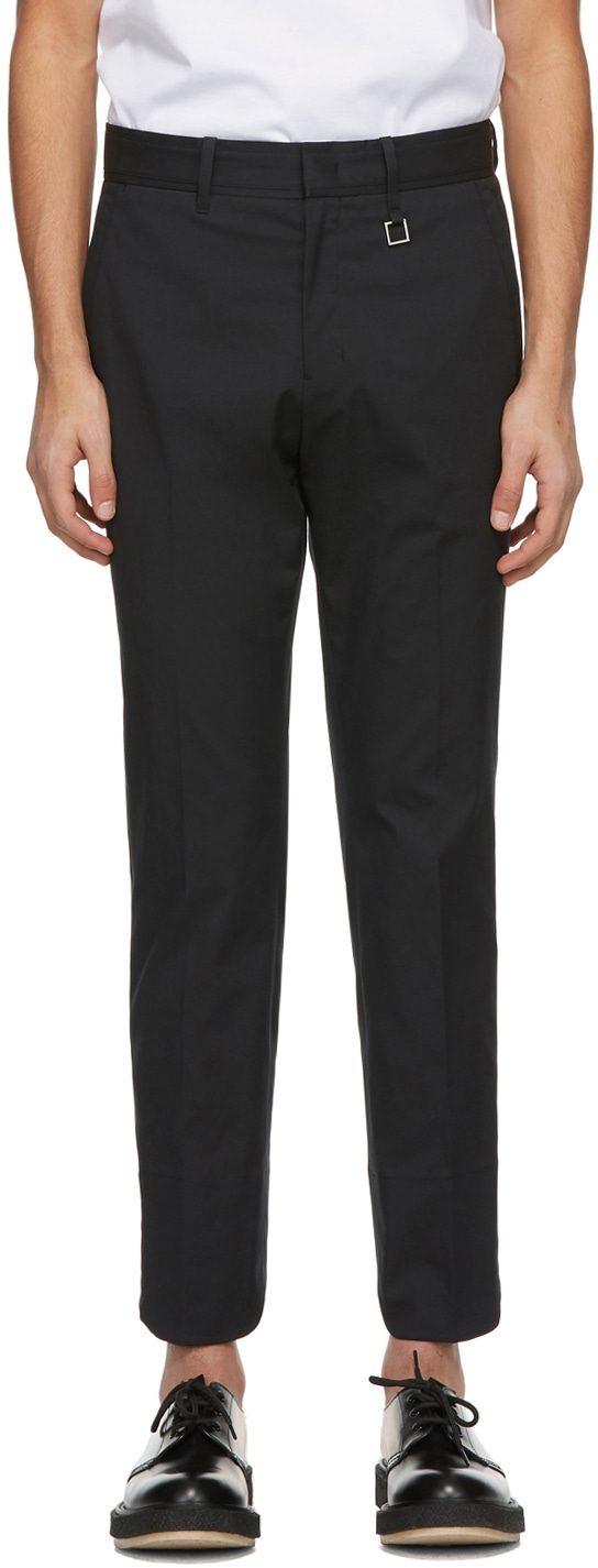 Black Slim Trousers