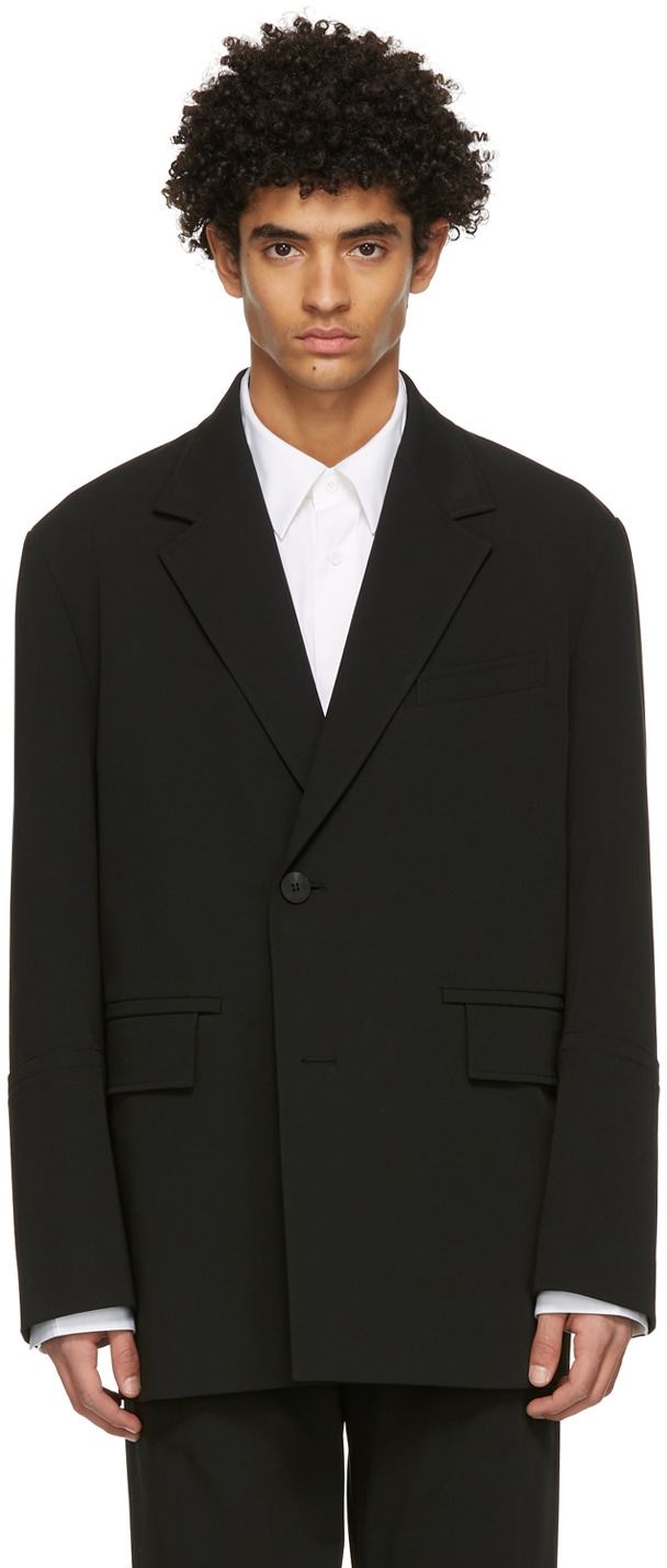 WOOYOUNGMI Black 2B Blazer