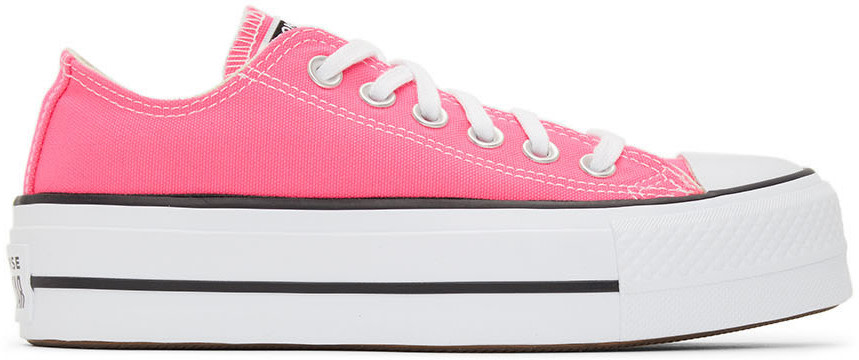 Pink Seasonal Color Chuck Taylor All Star Lift Low Sneakers