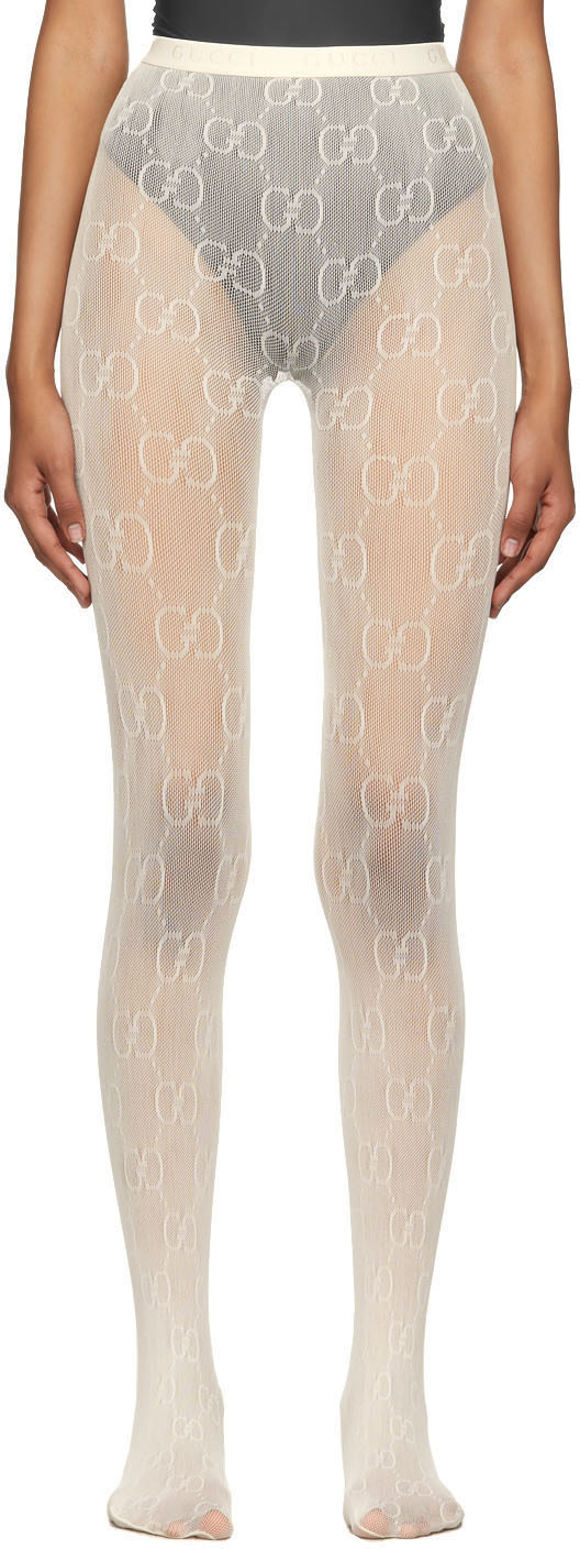 chanel tights black