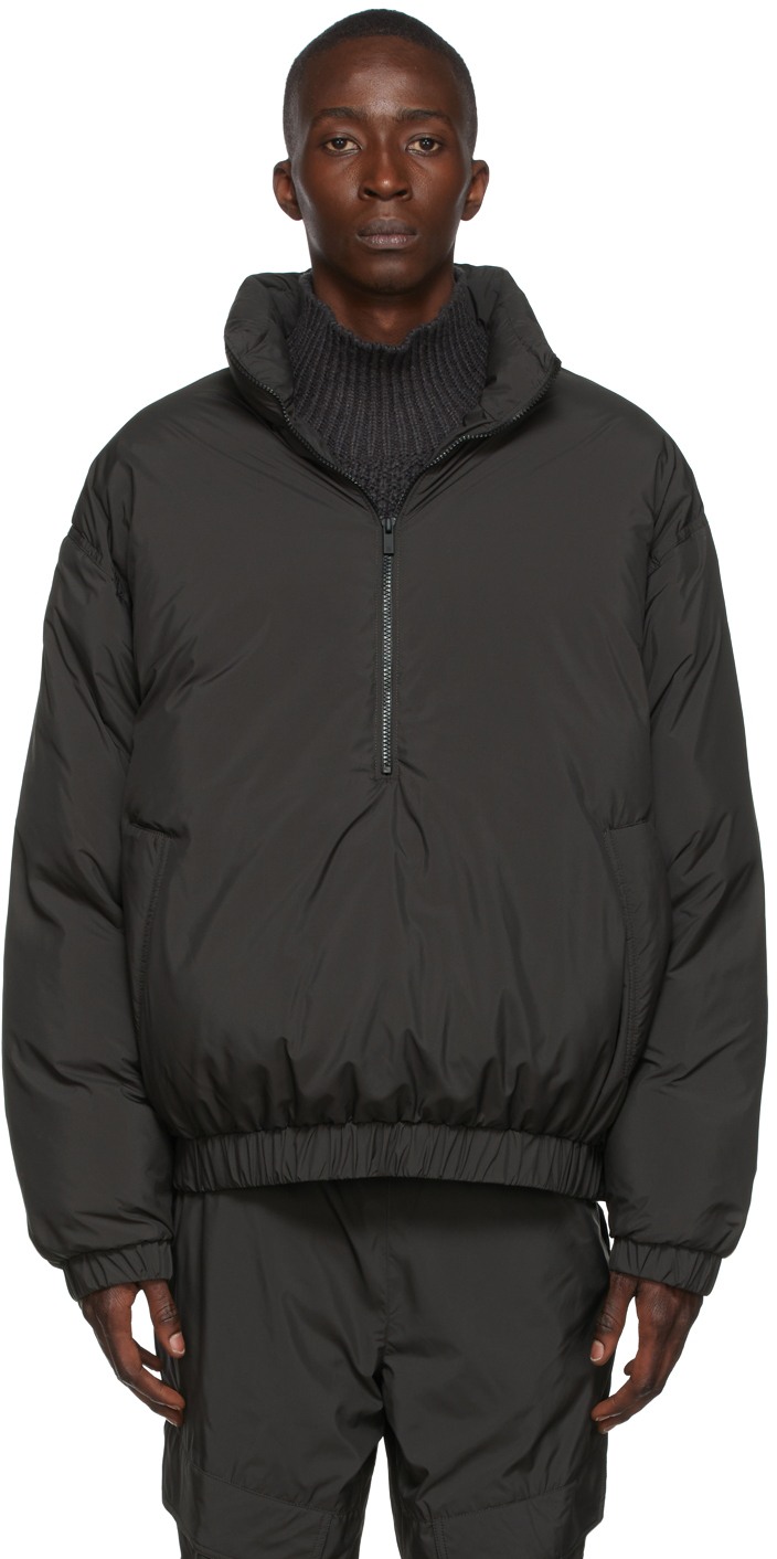 Black Pullover Jacket