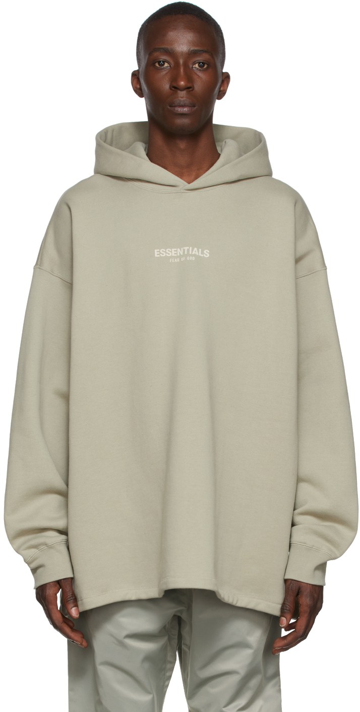 Green Relaxed Hoodie