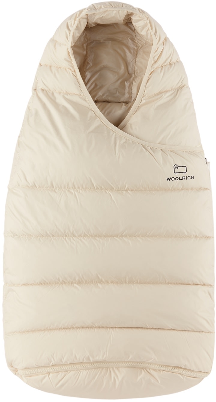 WOOLRICH Baby Off-White Quilted Down Nest