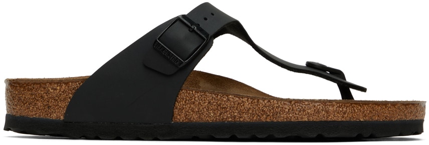 Black Gizeh Sandals