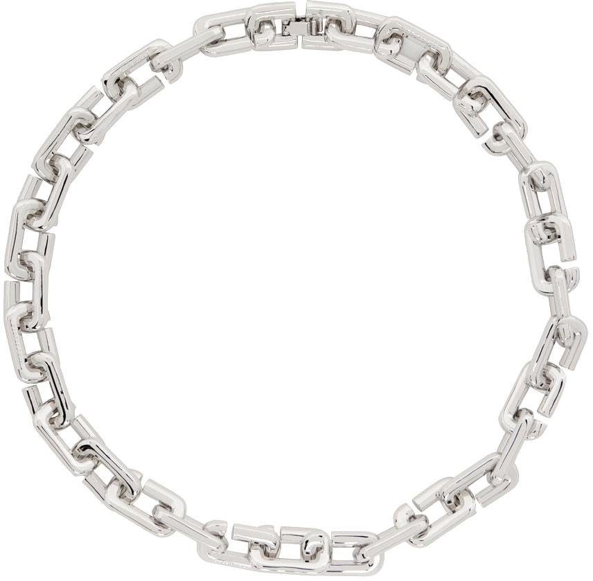 ssense.com | Silver 'The J Marc Chain Link' Necklace