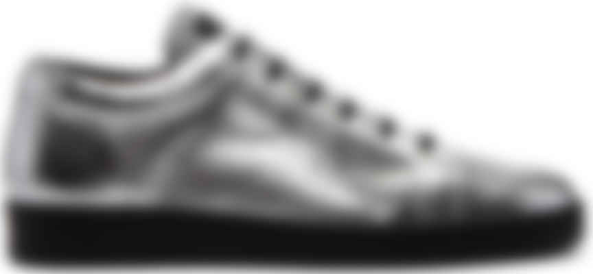 black and silver balenciaga sneakers